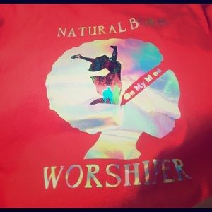 Natural Born Worshiper t-shirt